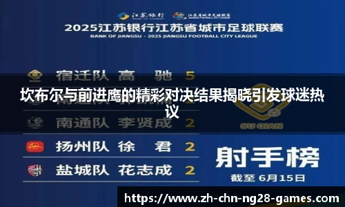 坎布尔与前进鹰的精彩对决结果揭晓引发球迷热议